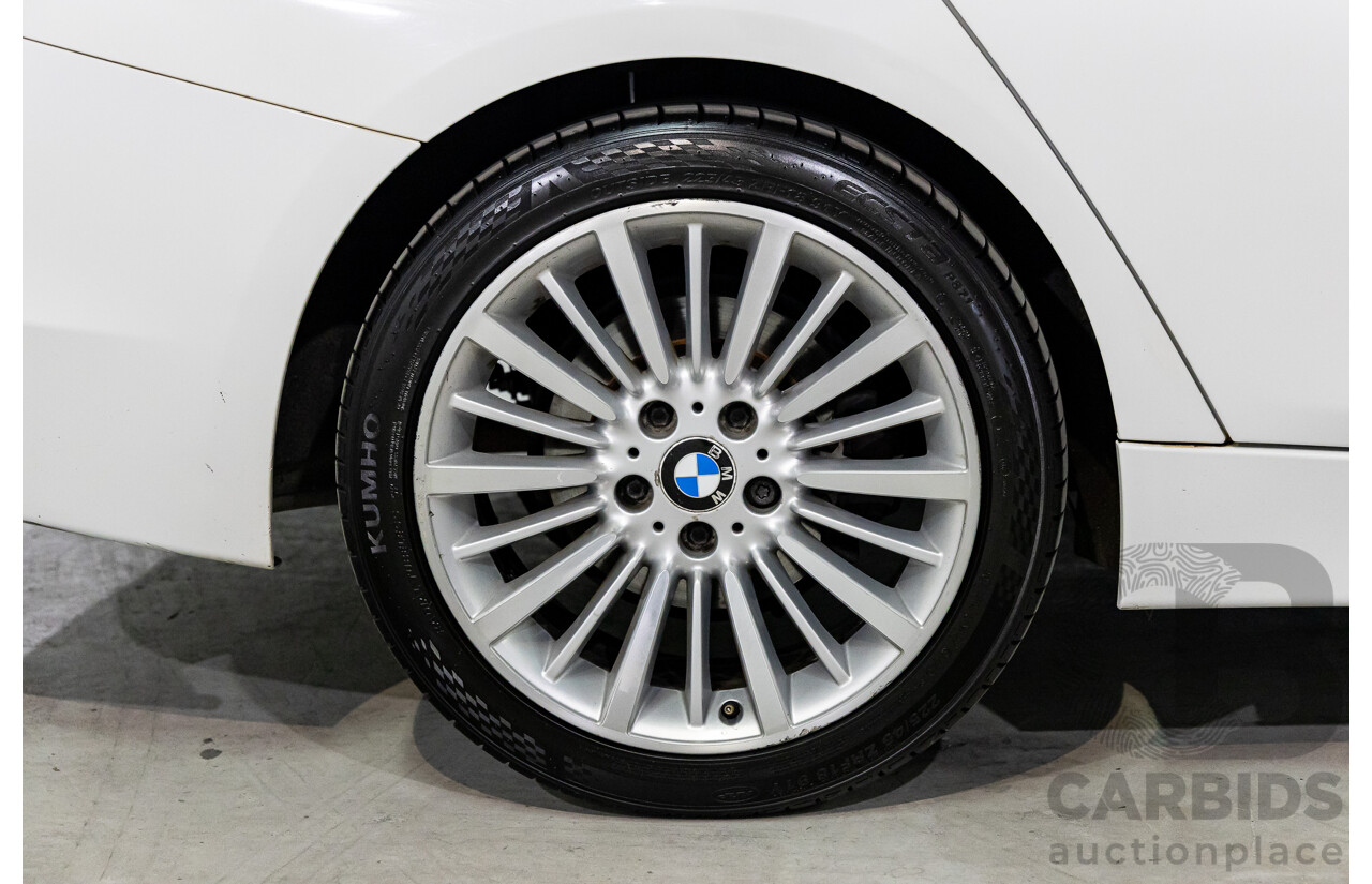 2/2014 BMW 320i Luxury F30 MY14 4d Sedan Alpine White Turbo 2.0L