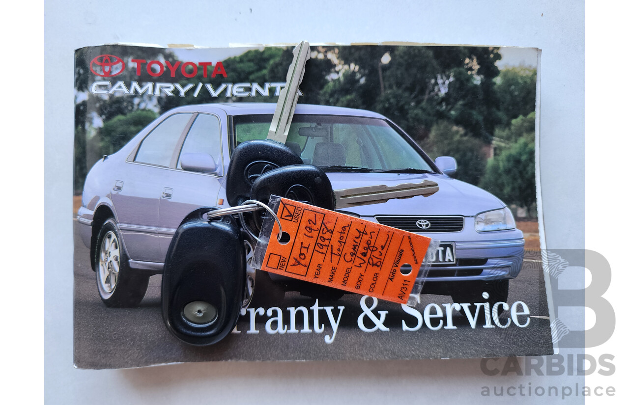 3/1998 Toyota Camry CSi SXV20R 4d Wagon Blue 2.2L