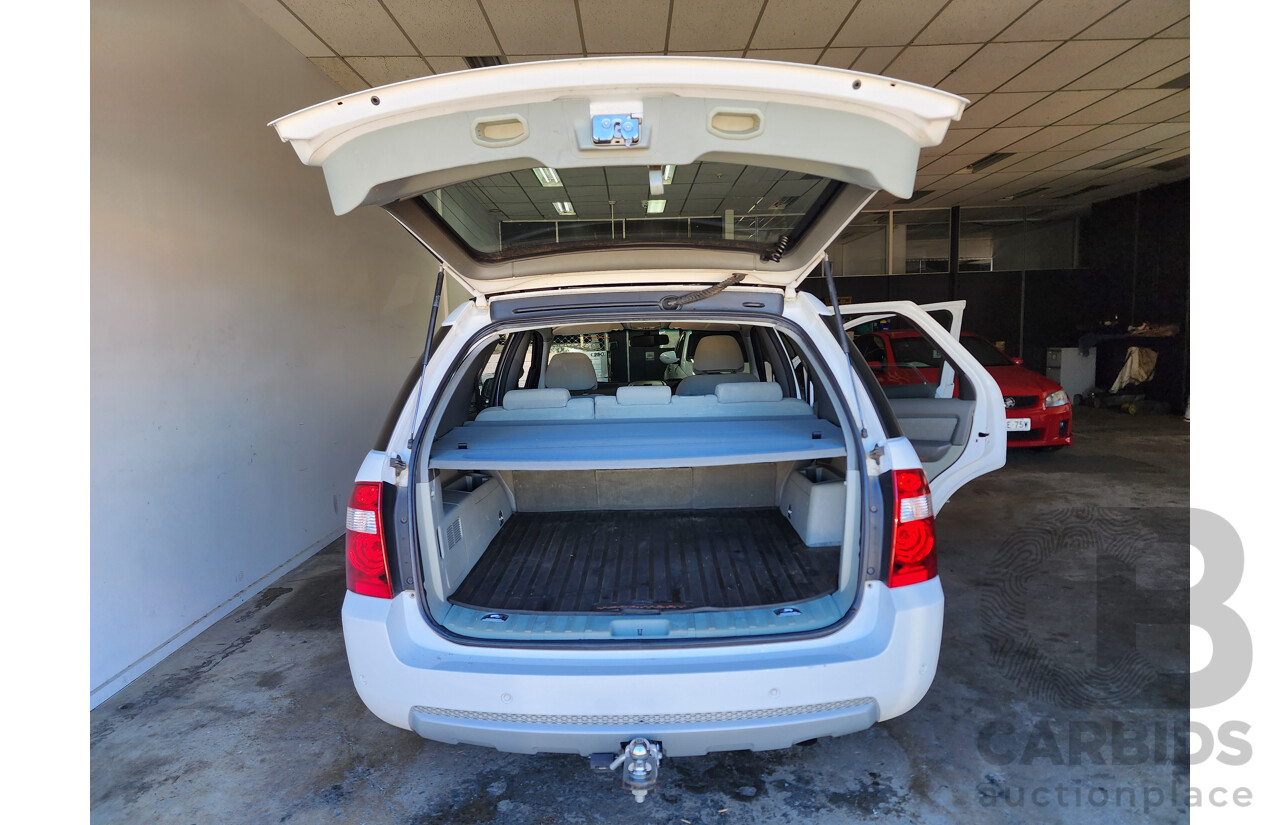 4/2008 Ford Territory GHIA (rwd) SY MY07 UPGRADE 4d Wagon White 4.0L