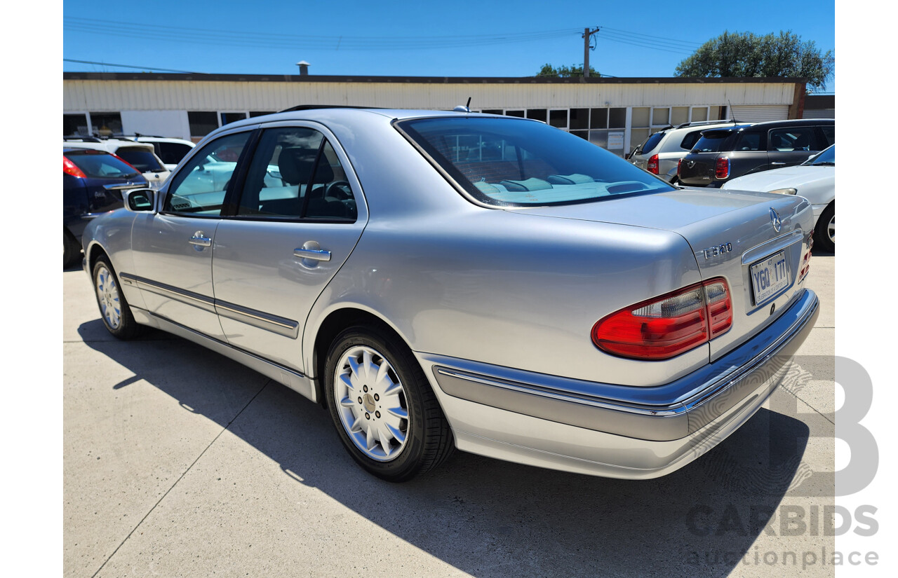 3/2001 Mercedes-Benz E320 Elegance W210 4d Sedan Silver 3.2L