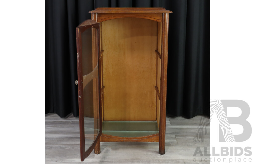 Timber Gramophone Converted to Display Case