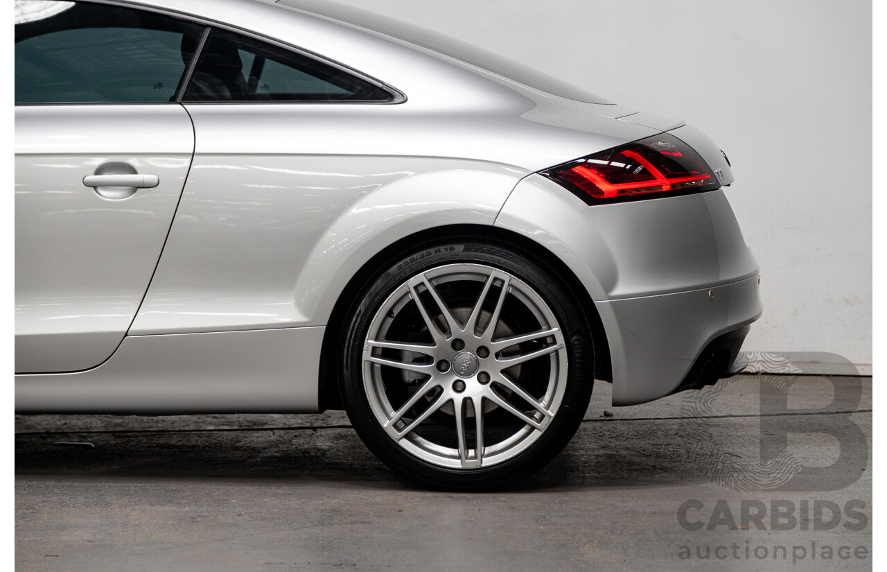 5/2010 Audi TT 2.0 TFSI Quattro (AWD) S-Line Pack 8J 2d Coupe Ice Silver Metallic Turbo 2.0L