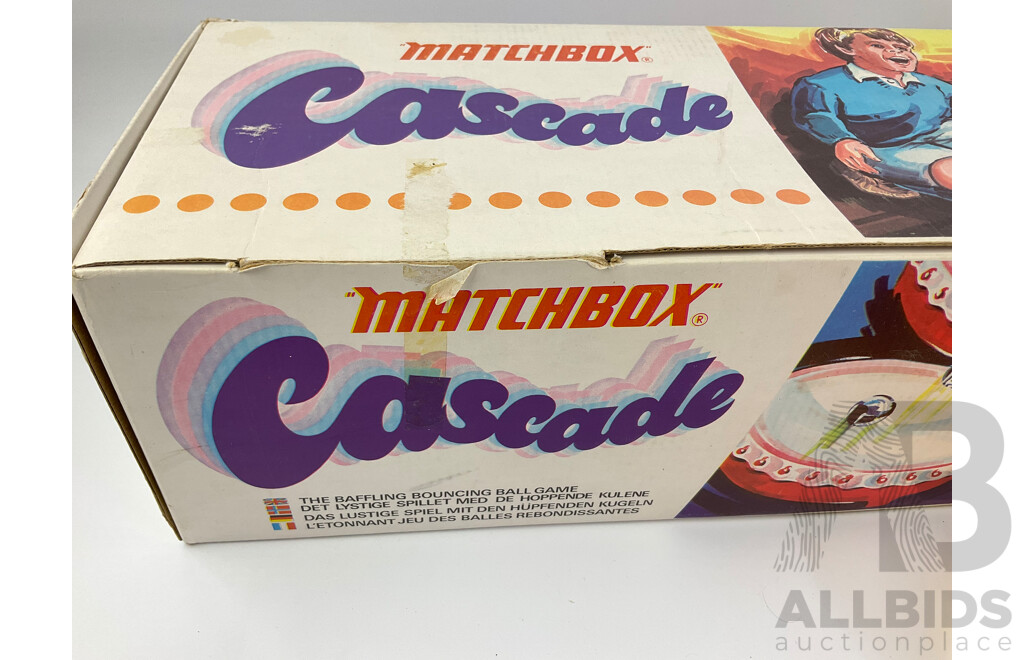 Vintage Matchbox Cascade 'The Baffling Bouncing Ball Game' in Original Box