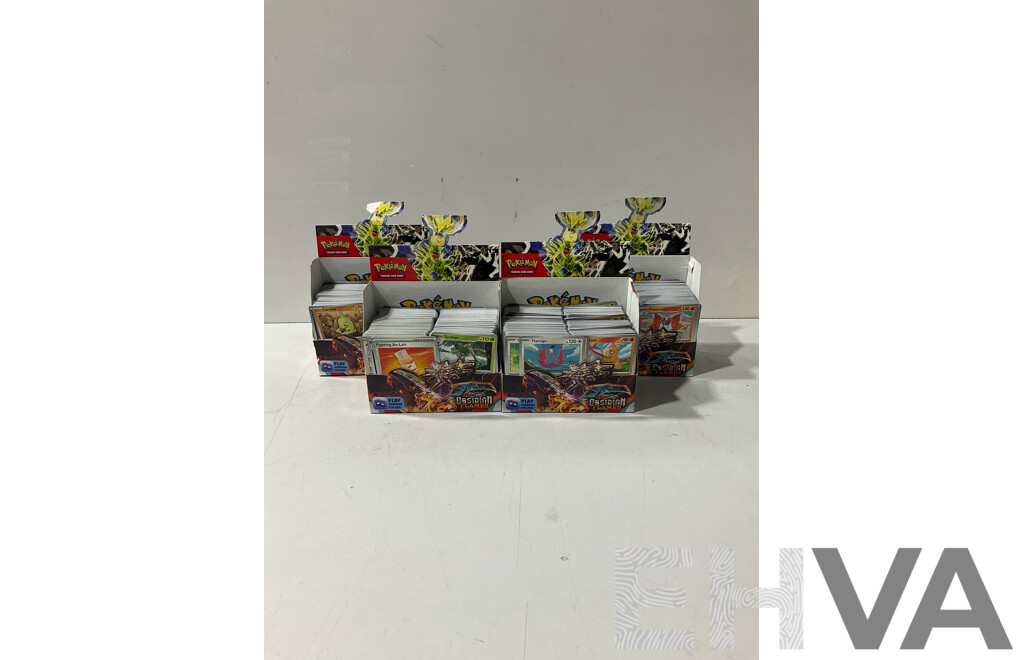 Large Collection of Pokemon TCG Cards From Several Sets Largely From the Scarlet & Violet Series