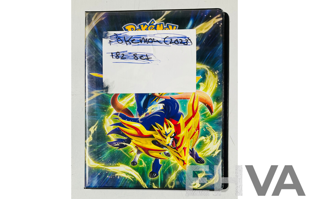 Collection of Mostly Foil Pokémon TCG Singles in Binder Including Several EX Pokémon and V Pokémon Such as Rayquaza V, Gardevoir EX, Iron Valiant EX and Many More