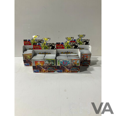 Large Collection of Pokemon TCG Cards From Several Sets Largely From the Scarlet & Violet Series