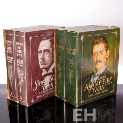 Singer of the Bush, AB Banjo Paterson Complete Works in Two Volume, Lansdowne, 1983 and Henry Lawson, Complete Works in Two Volumes, Lansdowne Publishing