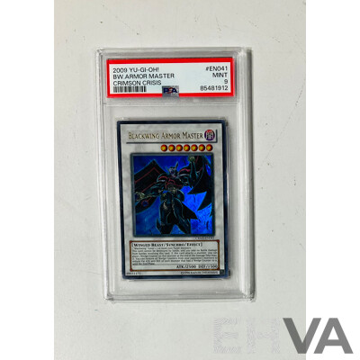 Collection of Foil Yu-Gi-Oh Cards Including Seven Graded Cards