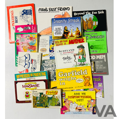 Collection of Comics and Cartoons Including Beyond the Far Side, Garfield Weighs in and More