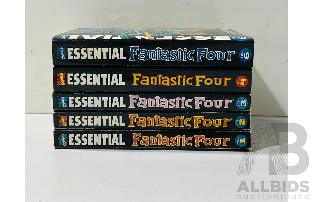 Marvel Comics Essentials Fantastic Four Vol.1-4, 6