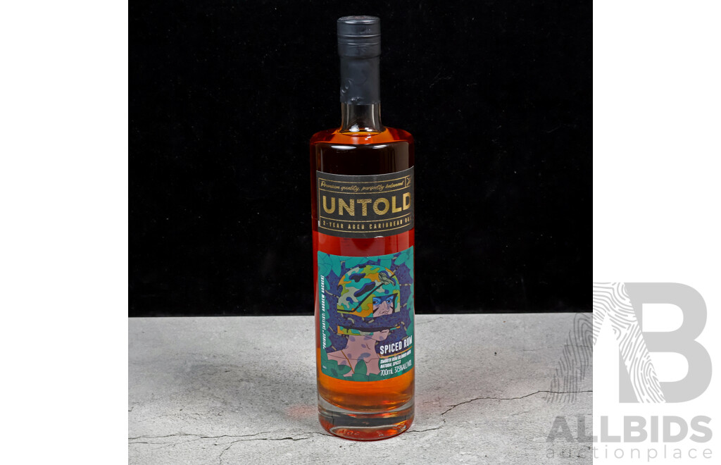 Untold, Two Year Aged Spiced Rum