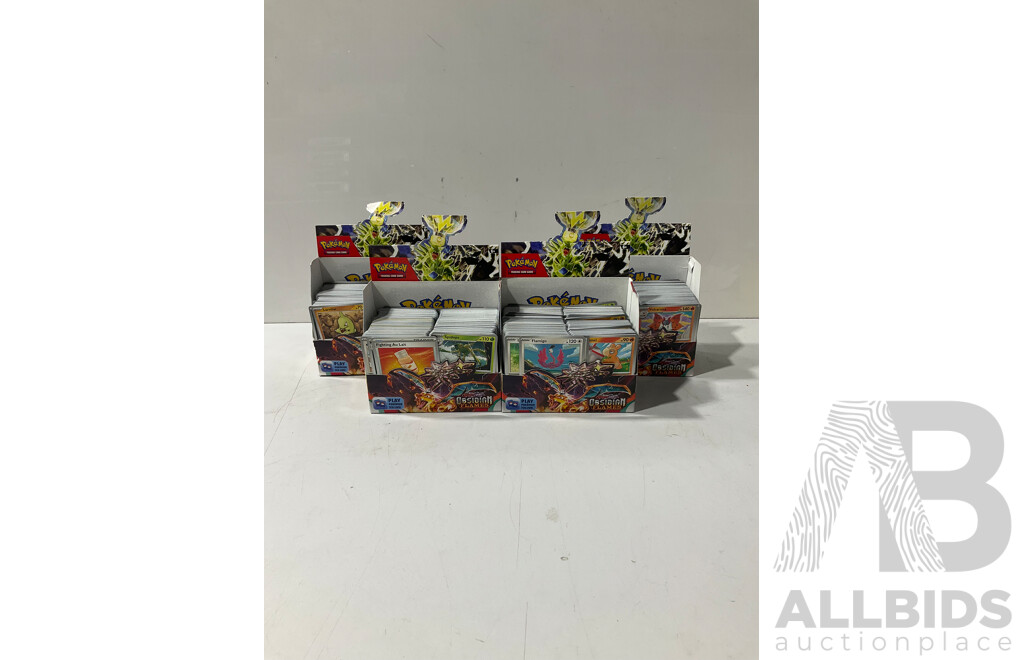Large Collection of Pokemon TCG Cards From Several Sets Largely From the Scarlet & Violet Series