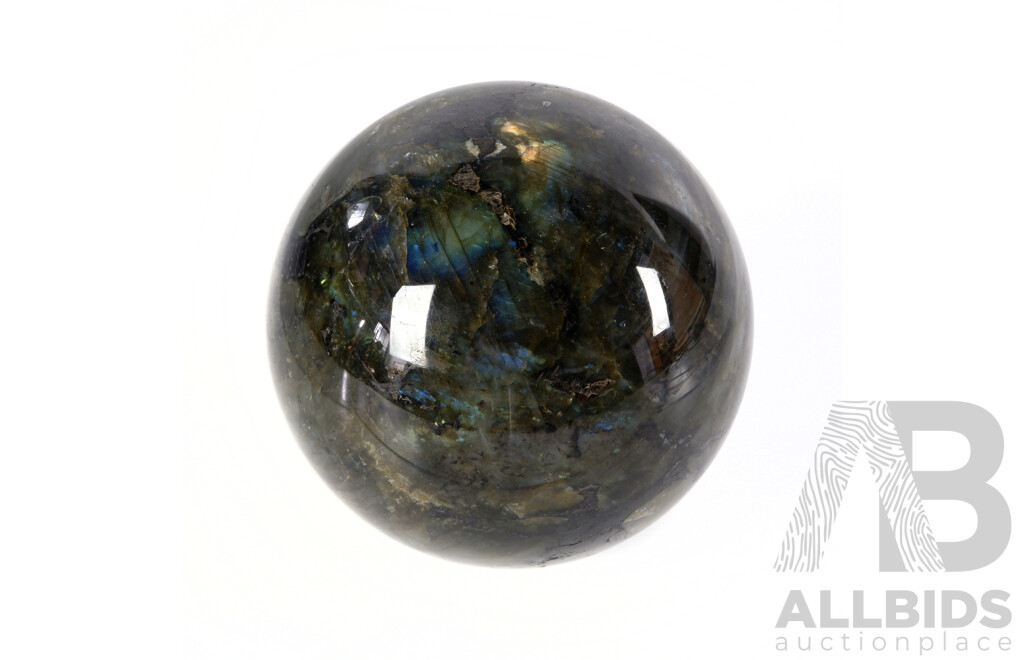 Polished Semi Precious Labradorite Crystal Sphere