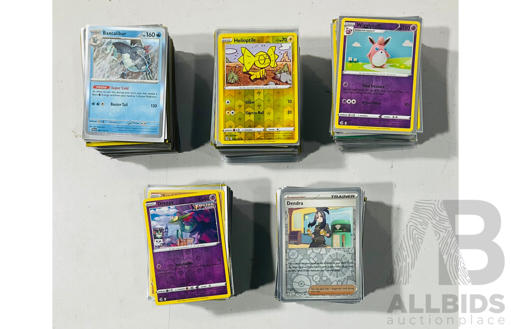 Large Collection of Mostly Foil Pokémon Tag Cards From Several Sets