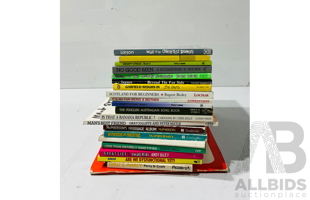 Collection of Comics and Cartoons Including Beyond the Far Side, Garfield Weighs in and More
