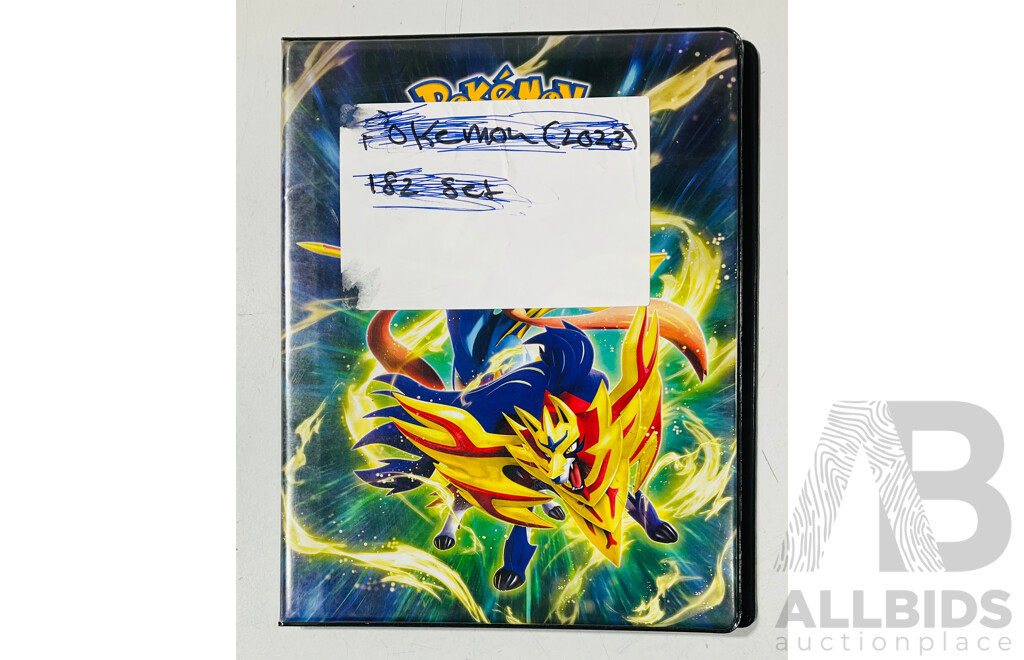 Collection of Mostly Foil Pokémon TCG Singles in Binder Including Several EX Pokémon and V Pokémon Such as Rayquaza V, Gardevoir EX, Iron Valiant EX and Many More