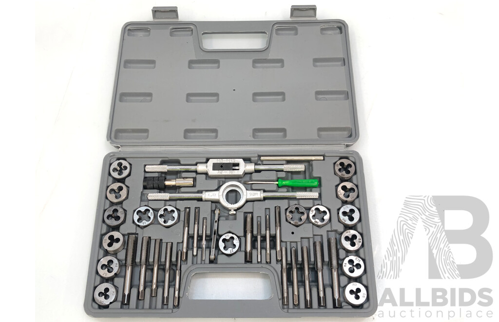 40 Piece Tap and Die Set - New