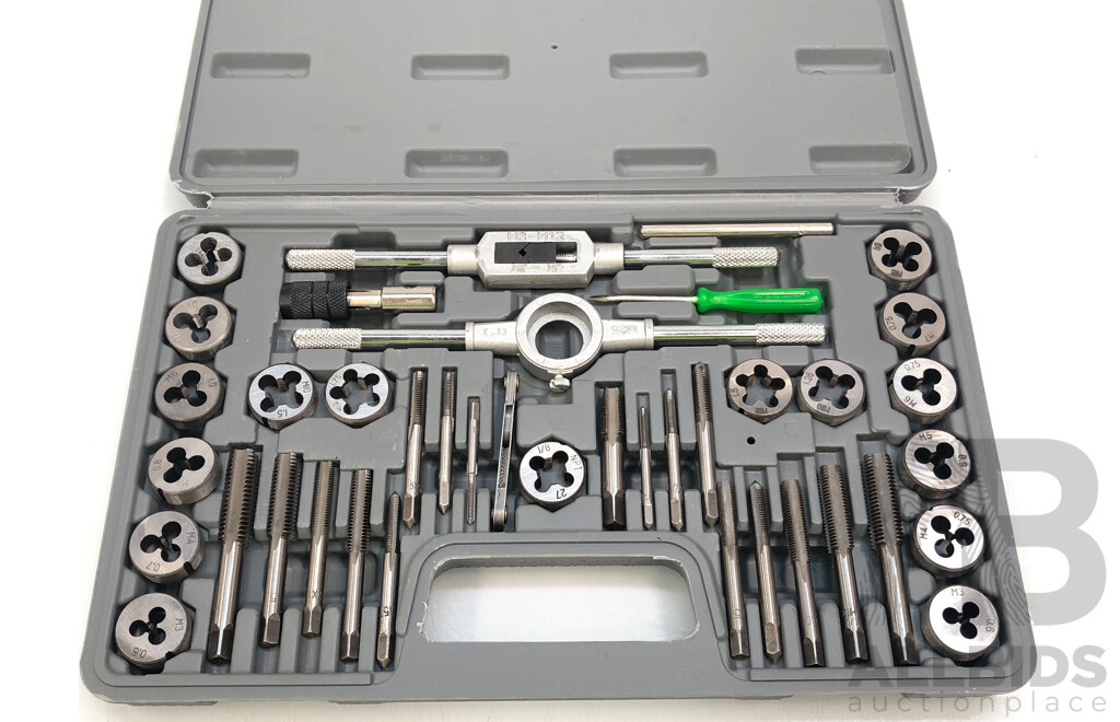 40 Piece Tap and Die Set - New