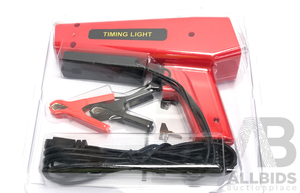 Inductive Adjustable Timing Light with LED Display - Brand New