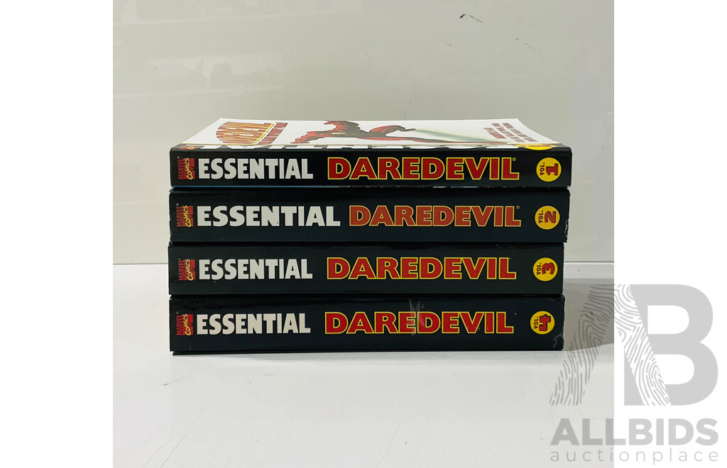 Marvel Comics Essential Daredevil: the Man Without Fear Volumes #1-#4