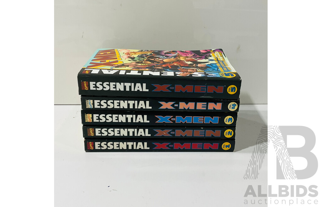 Marvel Comics Essentials X-men Vol.1-5