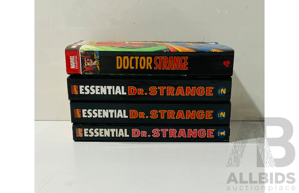 Marvel Comics Essentials Doctor Strange Vol# 1, 2 and 4