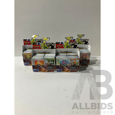 Large Collection of Pokemon TCG Cards From Several Sets Largely From the Scarlet & Violet Series
