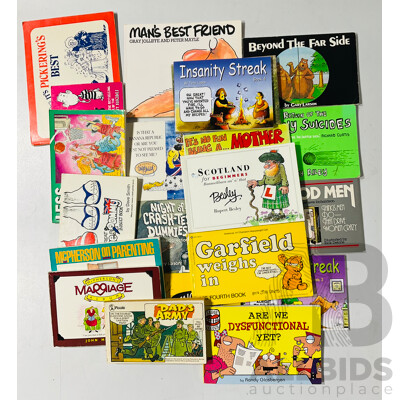 Collection of Comics and Cartoons Including Beyond the Far Side, Garfield Weighs in and More