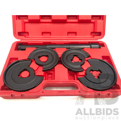 Five Piece Coil Spring Compressor Set