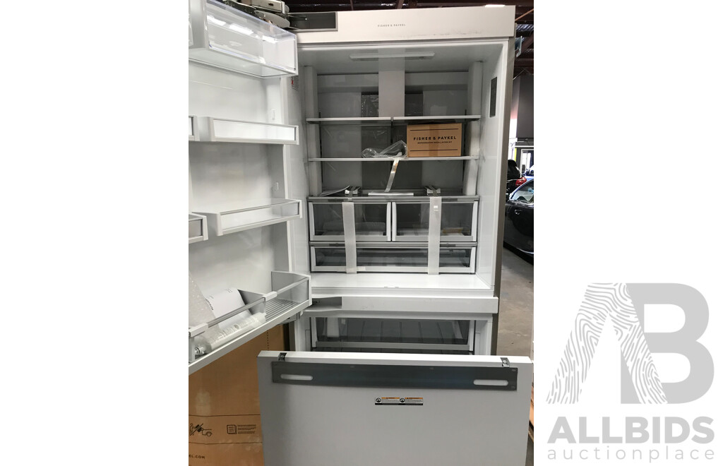 Fisher & Paykel 477L Integrated Bottom Mount Refrigerator - Brand New - ORP $7,099.00