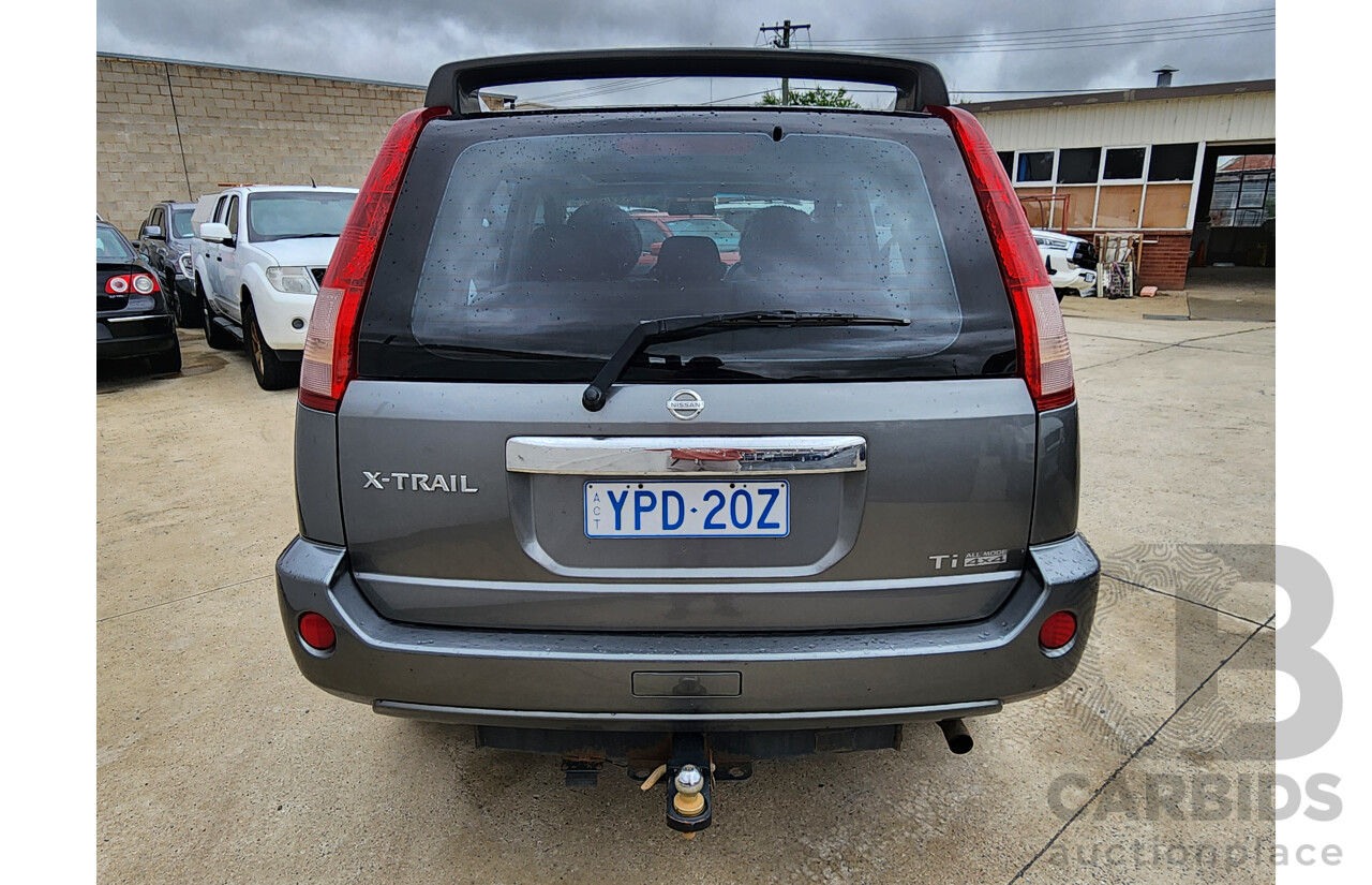 9/2006 Nissan X-Trail Ti (4x4) T30 MY06 4d Wagon Grey 2.5L