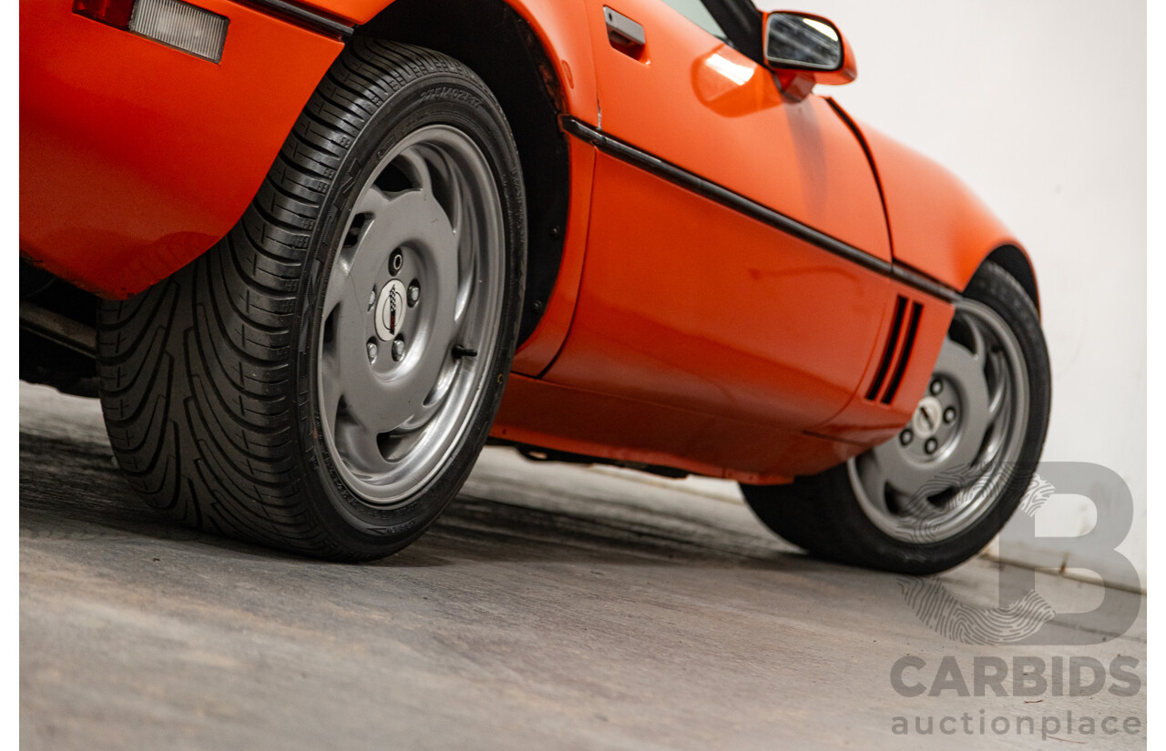 1987 Chevrolet Corvette C4 2d Coupe Red V8 5.7L - 07/1997 Import