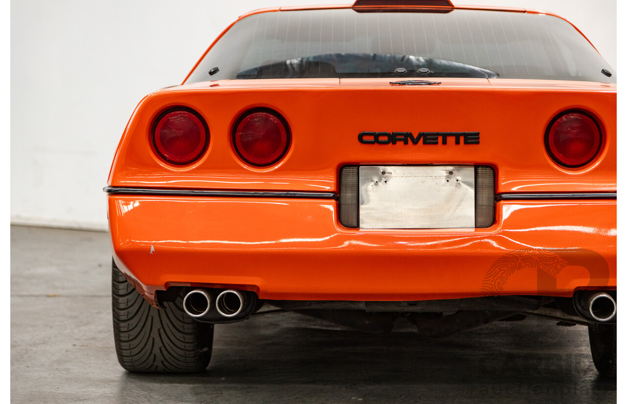 1987 Chevrolet Corvette C4 2d Coupe Red V8 5.7L - 07/1997 Import