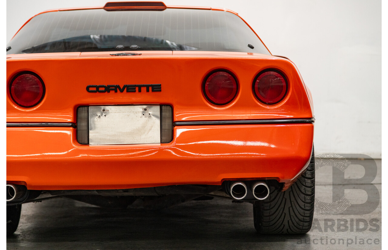 1987 Chevrolet Corvette C4 2d Coupe Red V8 5.7L - 07/1997 Import