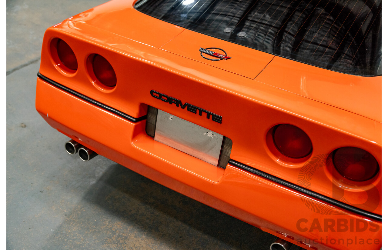 1987 Chevrolet Corvette C4 2d Coupe Red V8 5.7L - 07/1997 Import