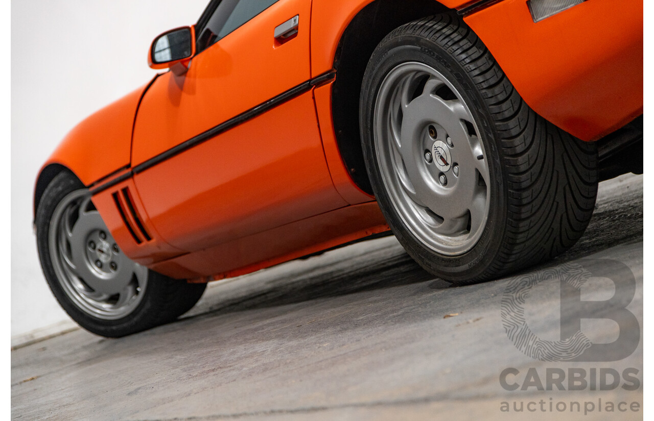 1987 Chevrolet Corvette C4 2d Coupe Red V8 5.7L - 07/1997 Import