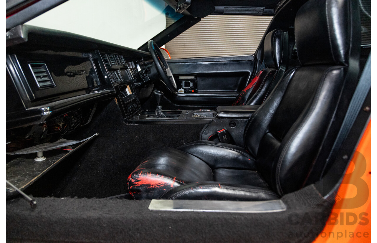 1987 Chevrolet Corvette C4 2d Coupe Red V8 5.7L - 07/1997 Import