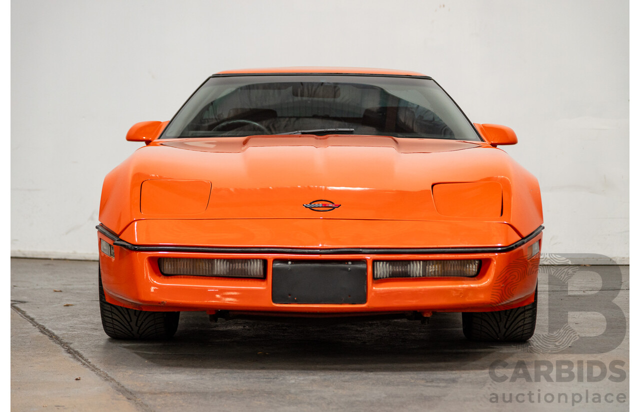 1987 Chevrolet Corvette C4 2d Coupe Red V8 5.7L - 07/1997 Import