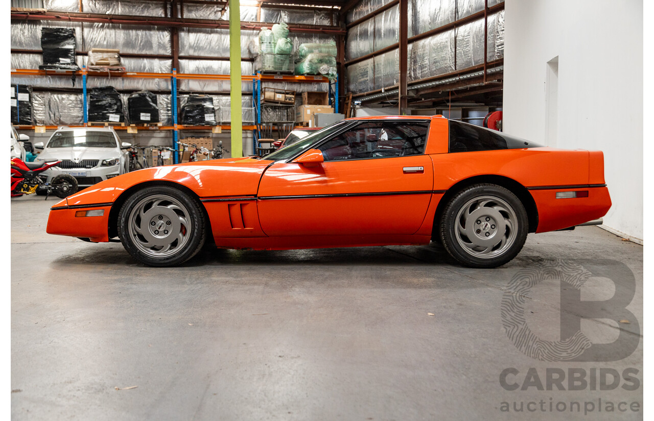 1987 Chevrolet Corvette C4 2d Coupe Red V8 5.7L - 07/1997 Import