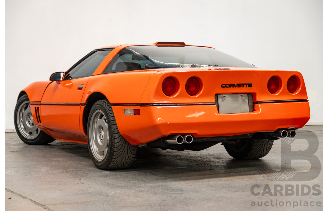 1987 Chevrolet Corvette C4 2d Coupe Red V8 5.7L - 07/1997 Import