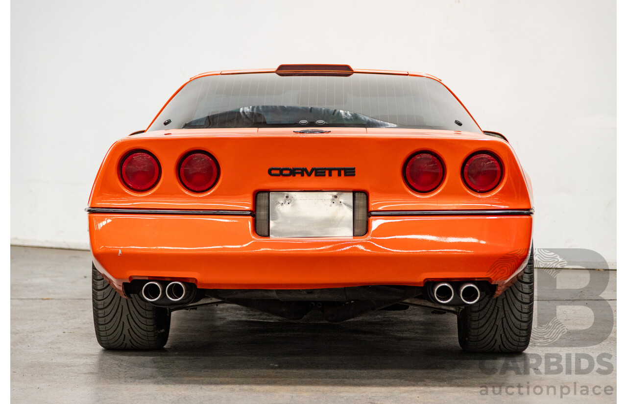 1987 Chevrolet Corvette C4 2d Coupe Red V8 5.7L - 07/1997 Import
