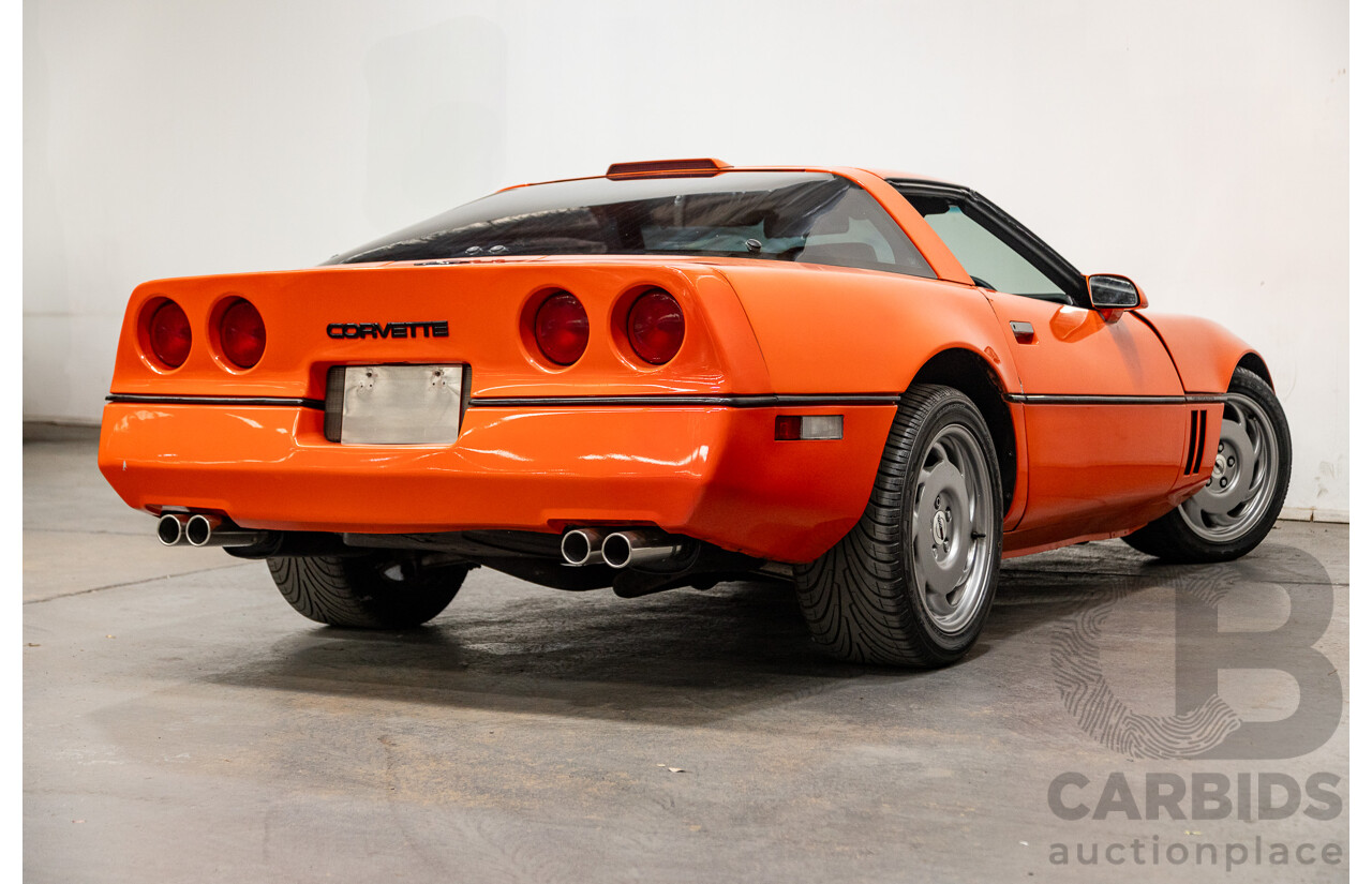 1987 Chevrolet Corvette C4 2d Coupe Red V8 5.7L - 07/1997 Import