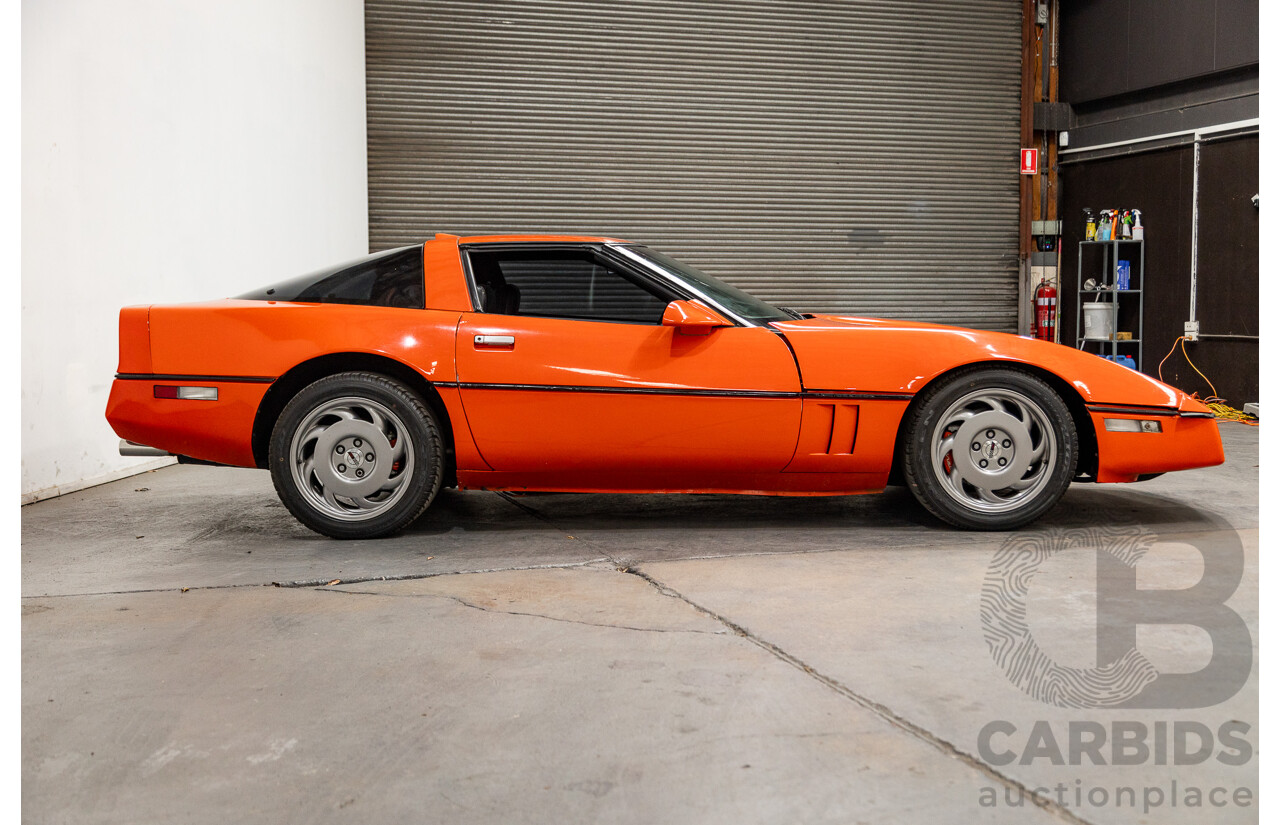 1987 Chevrolet Corvette C4 2d Coupe Red V8 5.7L - 07/1997 Import