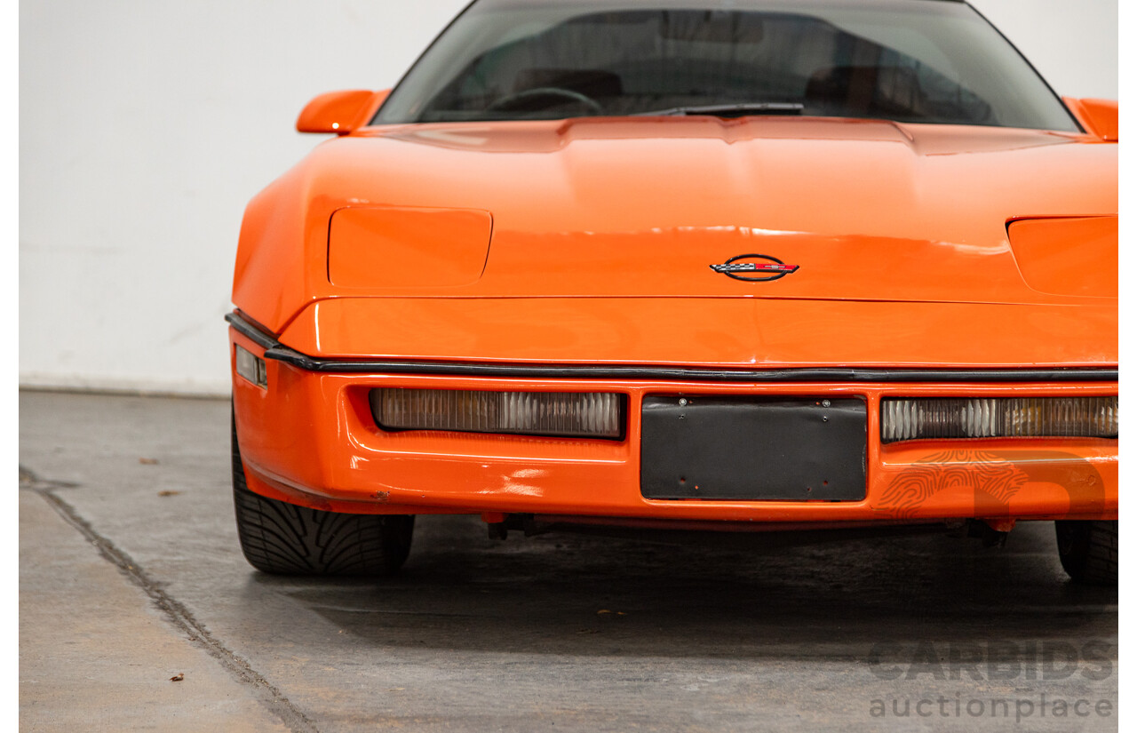 1987 Chevrolet Corvette C4 2d Coupe Red V8 5.7L - 07/1997 Import
