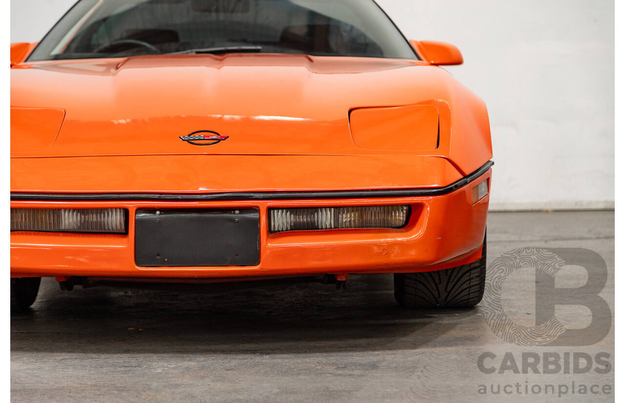 1987 Chevrolet Corvette C4 2d Coupe Red V8 5.7L - 07/1997 Import