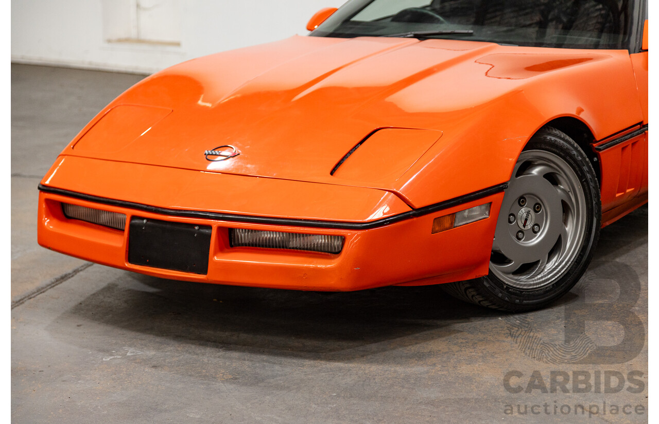 1987 Chevrolet Corvette C4 2d Coupe Red V8 5.7L - 07/1997 Import