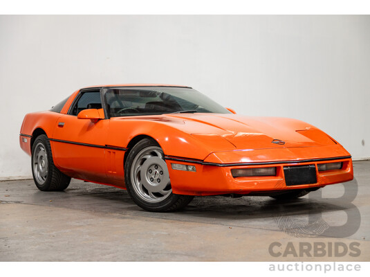 1987 Chevrolet Corvette C4 2d Coupe Red V8 5.7L - 07/1997 Import