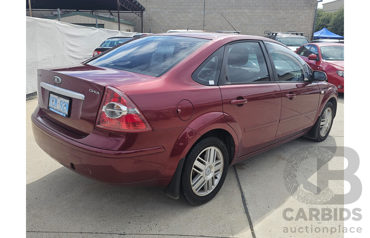 8/2006 Ford Focus GHIA LS 4d Sedan Red 2.0L