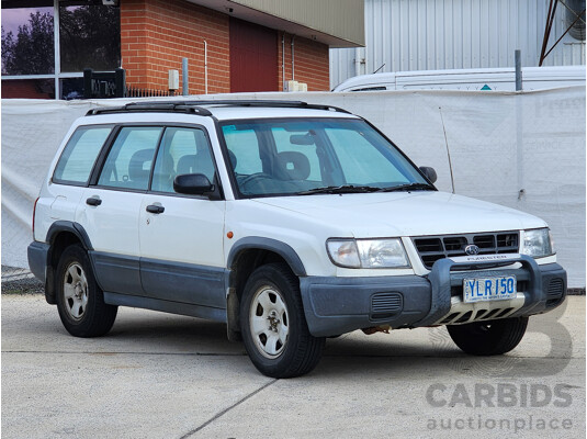 12/1997 Subaru Forester GX  4d Wagon White 2.0L