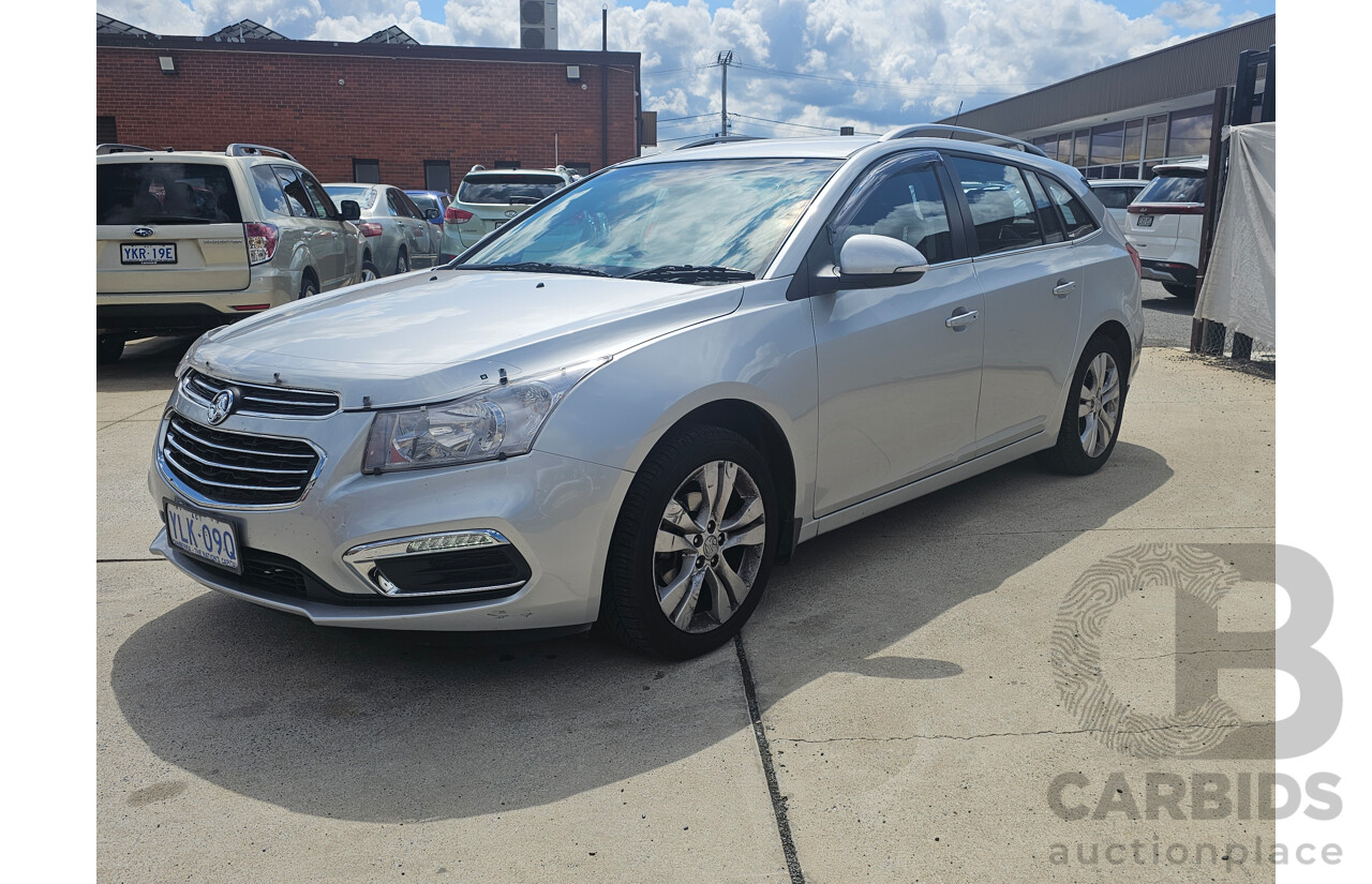 4/2016 Holden Cruze CDX JH MY16 4d Sportwagon Silver 1.8L